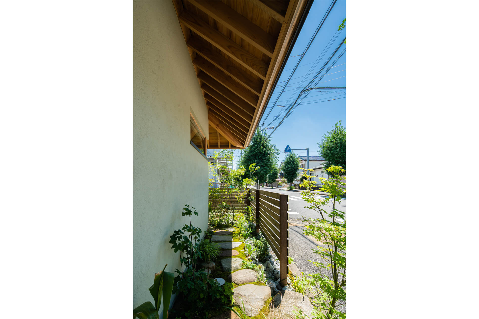 垂木の平屋の画像