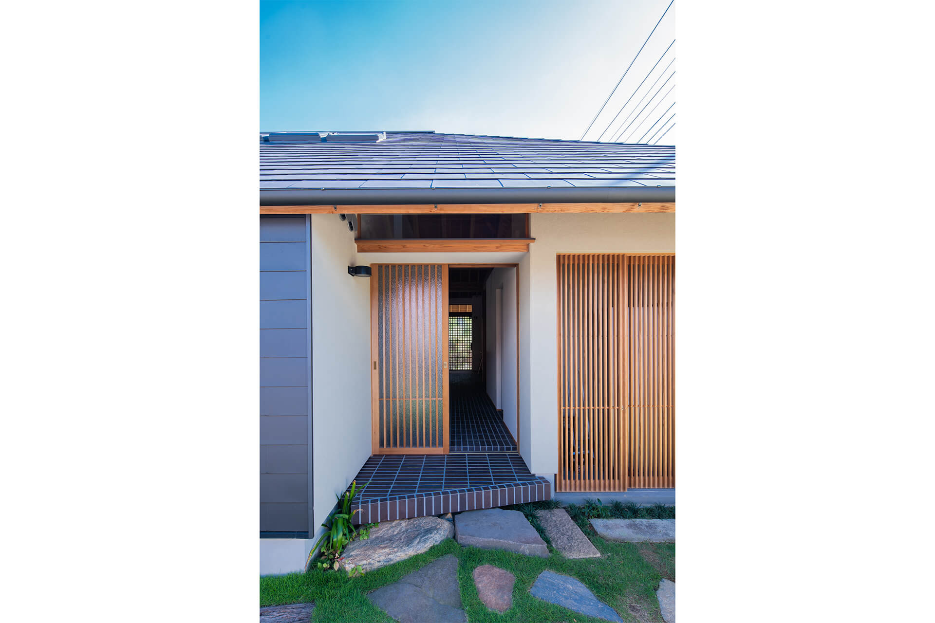 垂木の平屋の画像