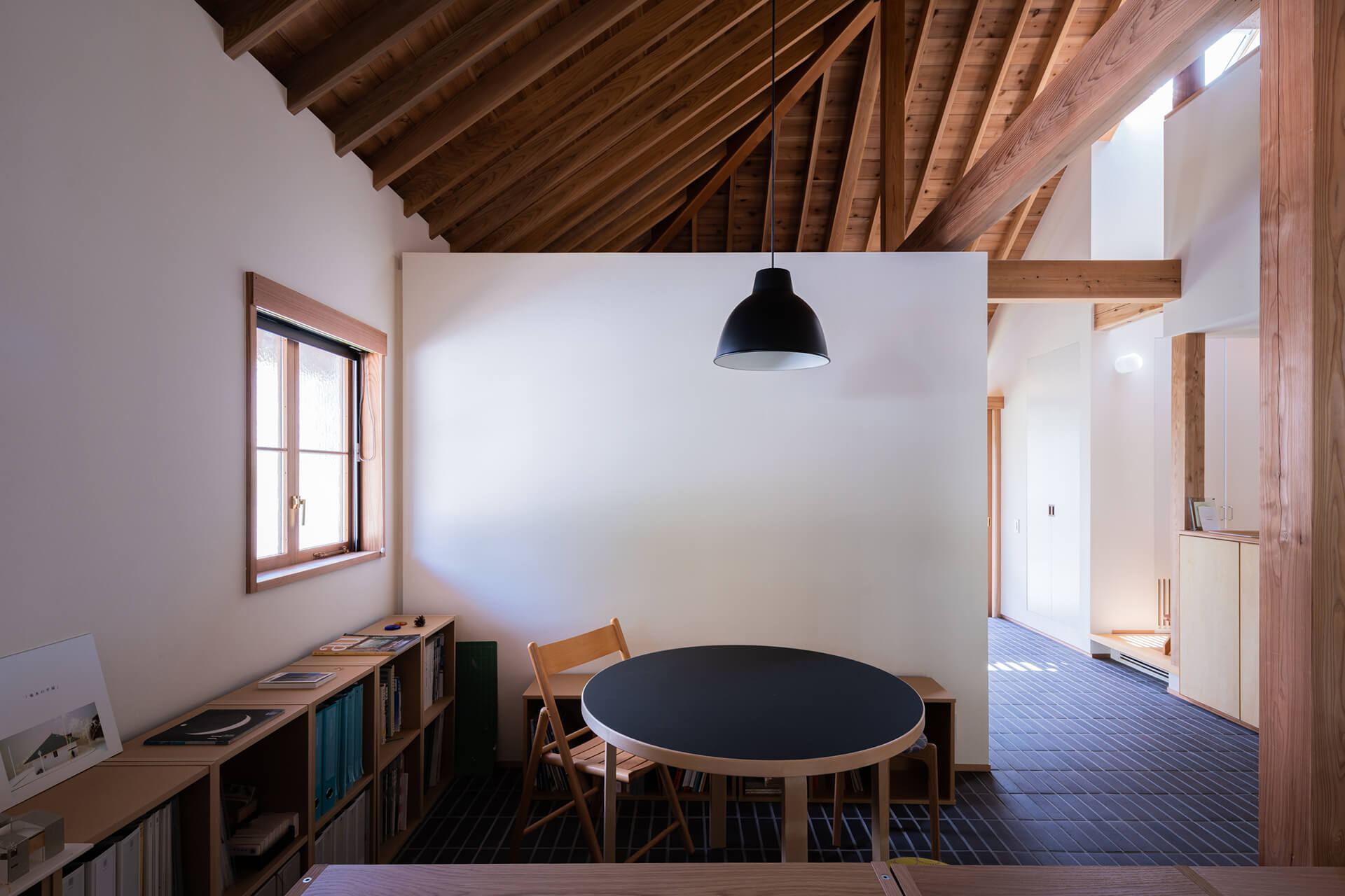 垂木の平屋の画像