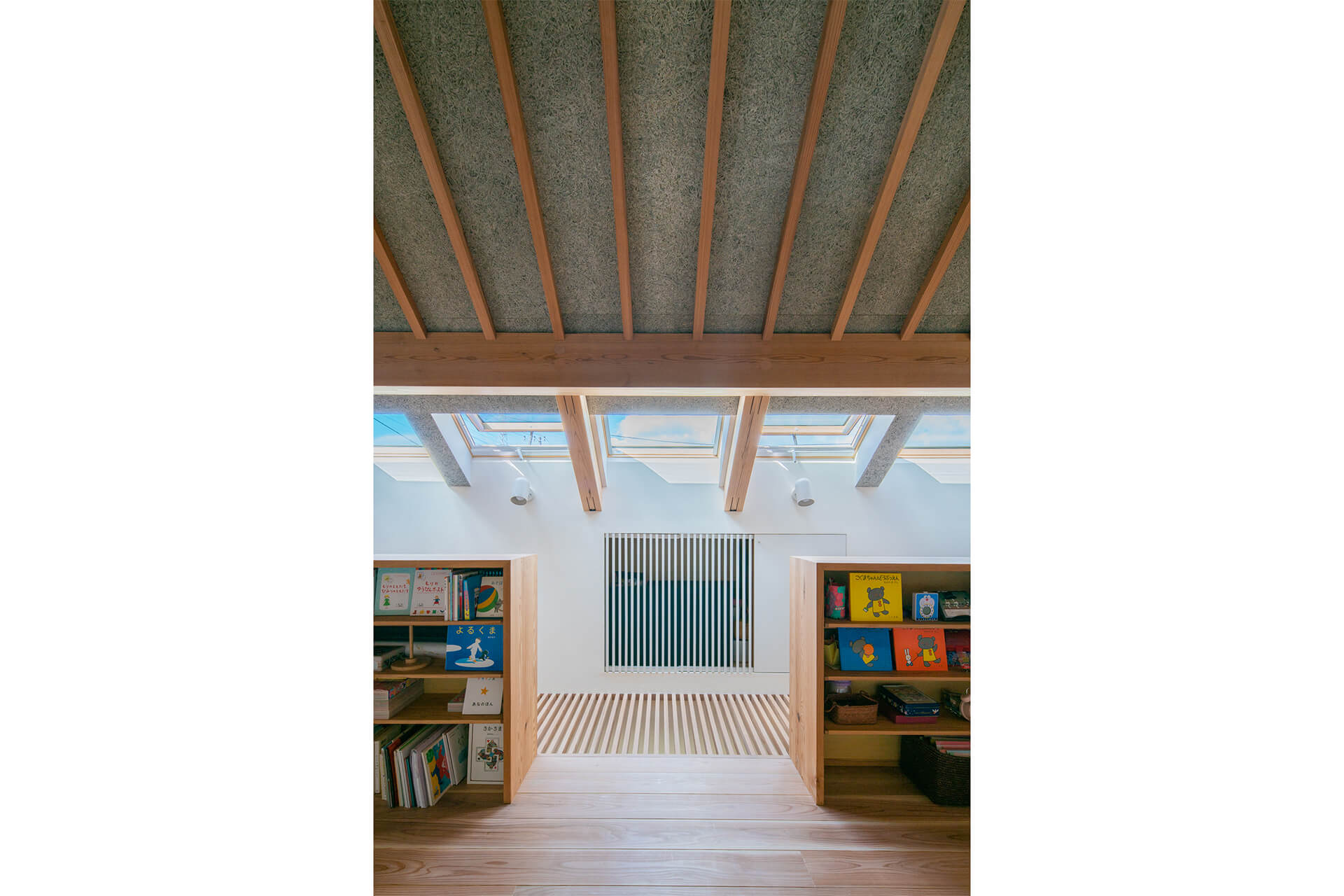 垂木の平屋の画像