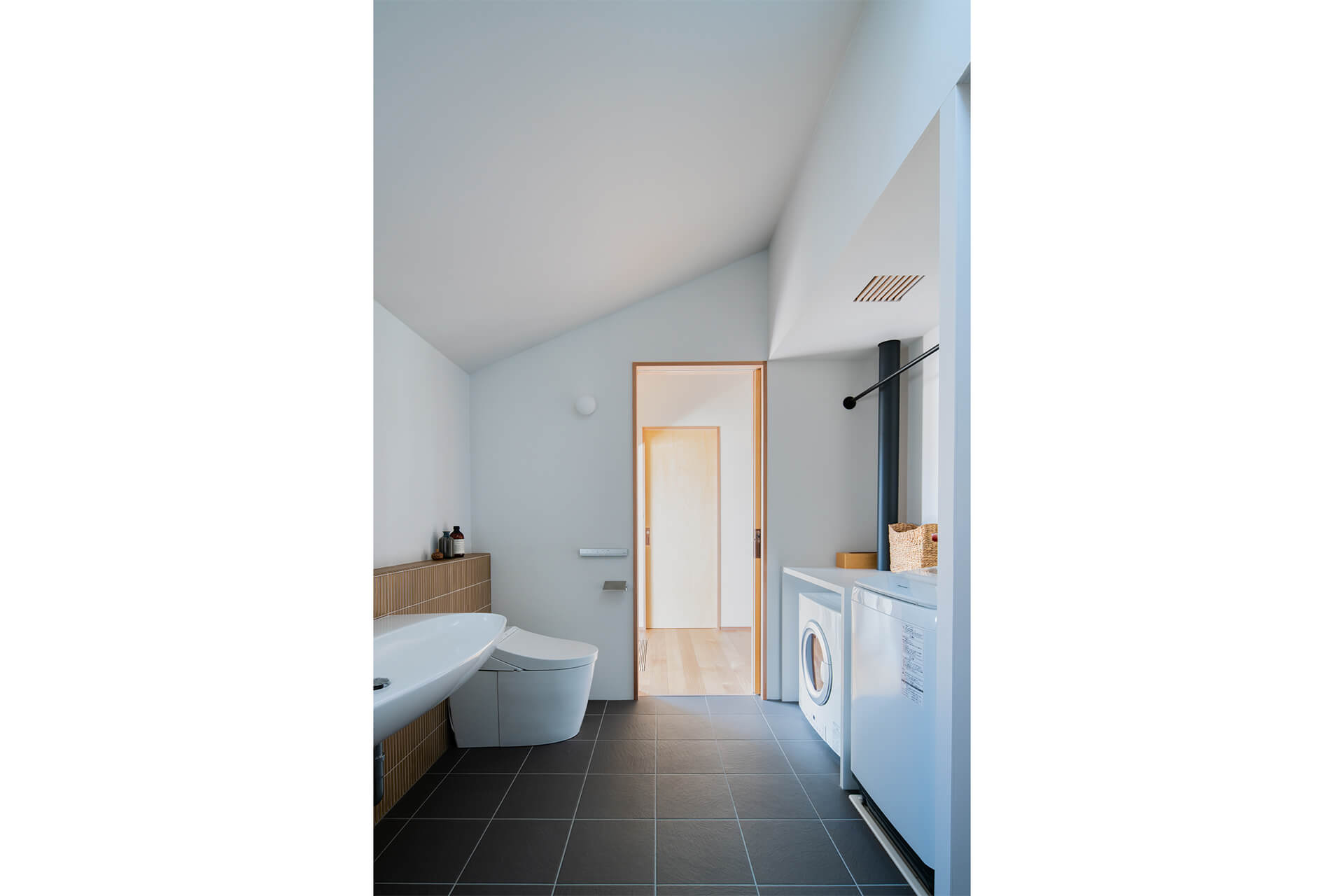 垂木の平屋の画像